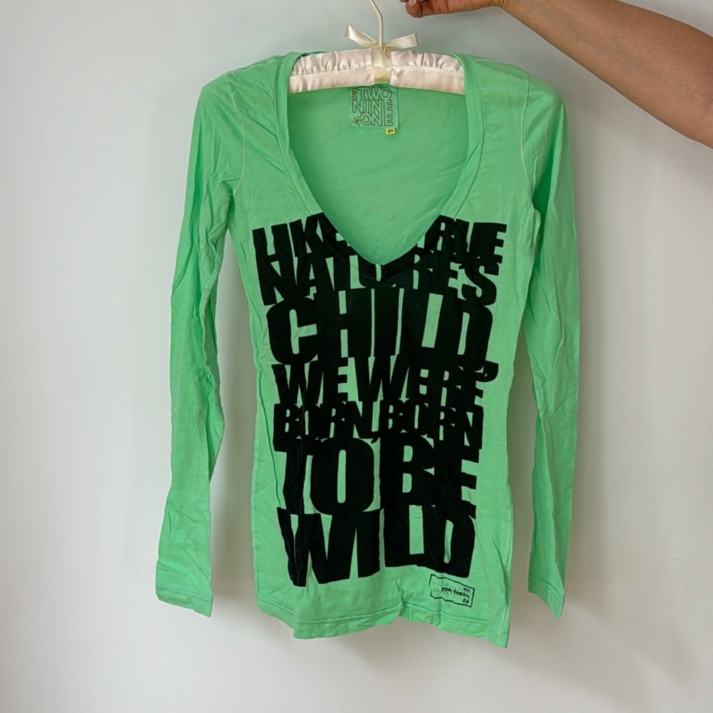 Two Nine One long sleeve patterned shirt